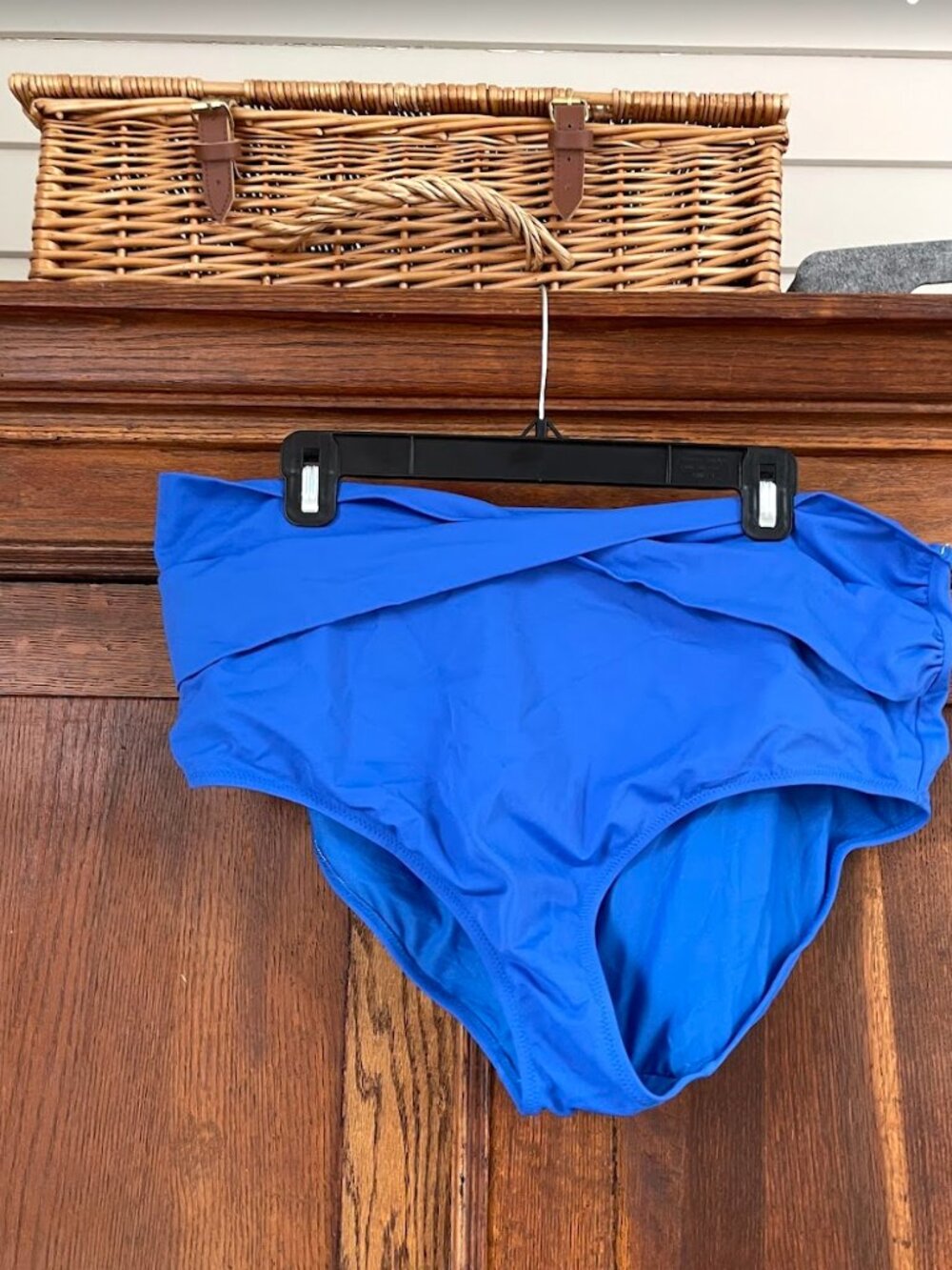 Electric Blue High Waist Bottoms - Size 18